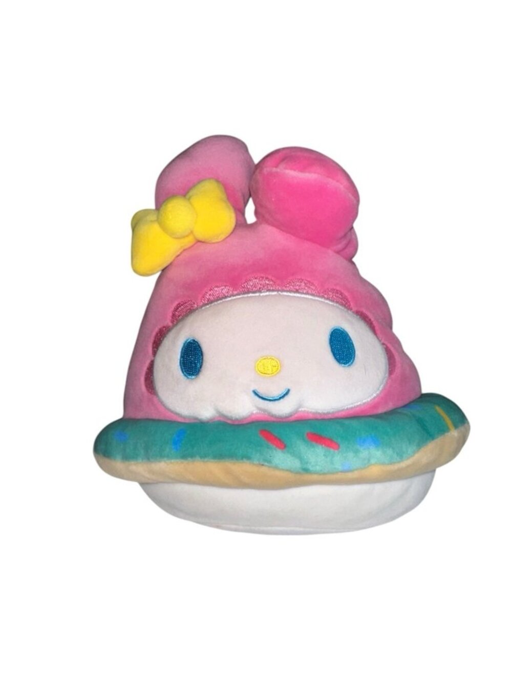 Squishmallows My Melody Donut Swim Tube Hello Kitty 8" Plush Soft Pink Blue